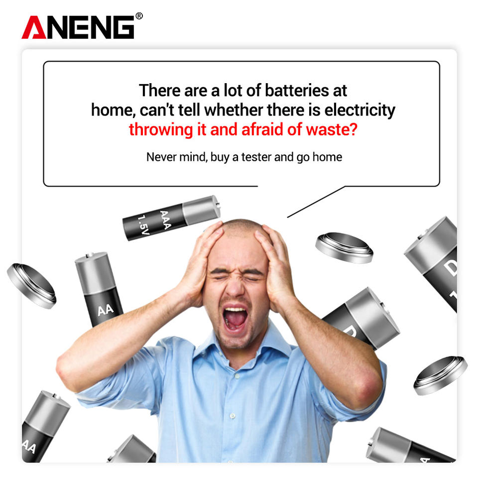 ANENG BT-168 Universal Battery Tester for for 1.5 and 9v Batteries. - Image 13