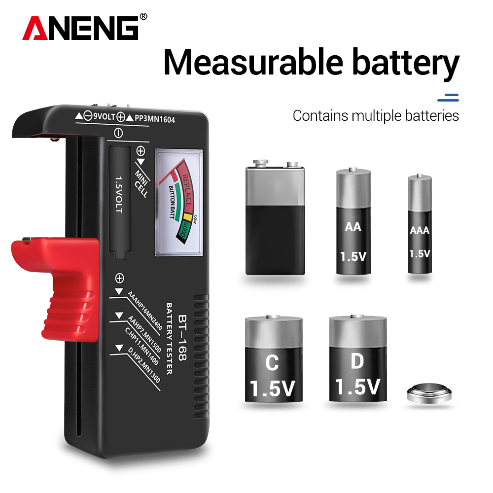 ANENG BT-168 Universal Battery Tester for for 1.5 and 9v Batteries. - Image 3