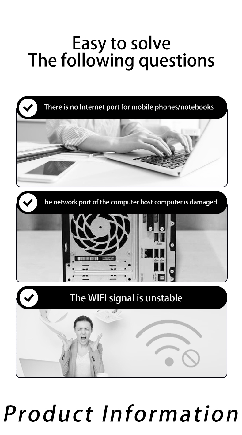 USB C to RJ45 2.5 Gigabit Ethernet Adapter - Image 4